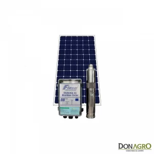 Bomba Solar Sumergible 24v FIASA 5.000 lts/dia c/ 1 panel 150w