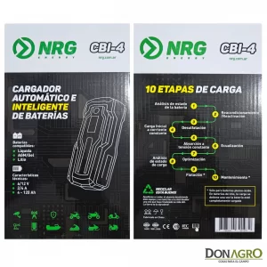 Cargador Baterias Automatico Inteligente 12v 4-120Amp NRG
