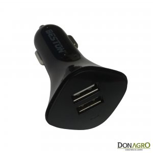 Cargador Turbo 12v 2.1A doble USB