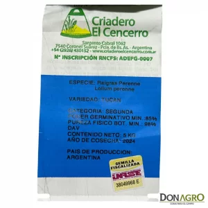 Césped Tucan x 5 kgrs EL CENCERRO