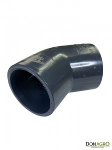 Codo 45º PVC Soldable 50mm 