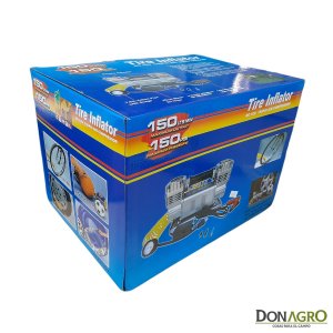 Compresor 12v para Agro 150 PSI 150 Lpm 2 Cil. Daza