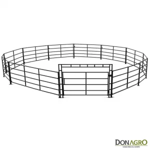 Corral Circular 10mts RINGO para equinos 1.80 alto