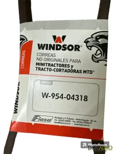 Correa Plataforma tractor MTD Raider