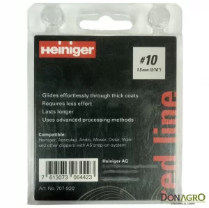 Cuchilla Heiniger Saphir N°10 1.5mm