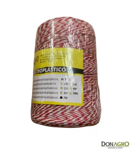 Electropiolin 700 mts 7 hebras Blanco