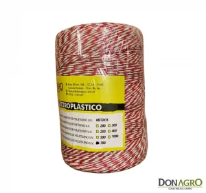 Electropiolin 700 mts 7 hebras Blanco