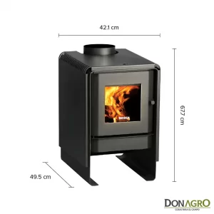 Estufa a leña Bosca ECO 360 8.082 Kcal