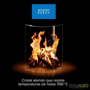 Estufa a Leña Bosca Gold 380 Burdeo 9.114 Kcal