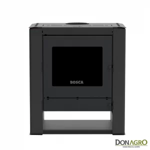Estufa a Leña Bosca Gold 500 Black Vision Charcoal 10.318Kcal