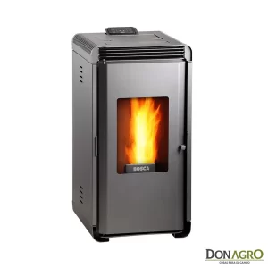 Estufa a Pellet Bosca Hera+ Charcoal 7738 Kcal