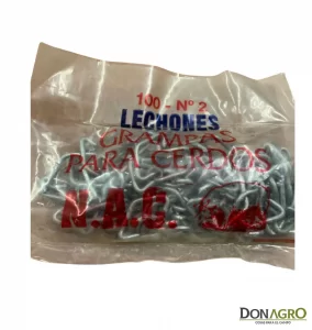 Grampas galvanizadas N°2 x 100 unidades