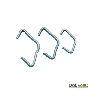 Grampas para cerdos galvanizadas N°2 x 100 unidades