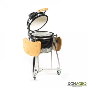 Horno Kamado Argentino Asador Pampero 16 Pulg Negro