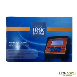 Indicador HOOK AT457 Balanzas de Hacienda