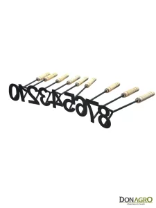 Juego de Numeros para identificar Ovinos / Bovinos (15 cm)
