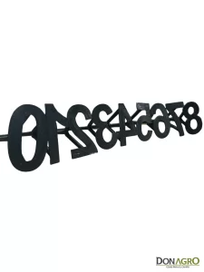 Juego de Numeros para Pintar Ovinos / Bovinos (9 cm)