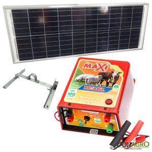 Kit Boyero Electrificador Solar Picana SOLARTEC 120km 4.4j