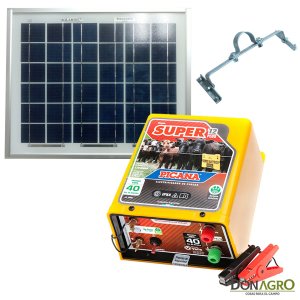 Kit Boyero Electrificador Solar Picana SOLARTEC 40km 1.25j