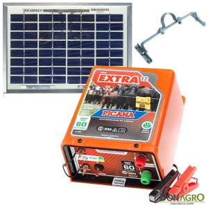 Kit Boyero Electrificador Solar Picana SOLARTEC 60km 1.7j