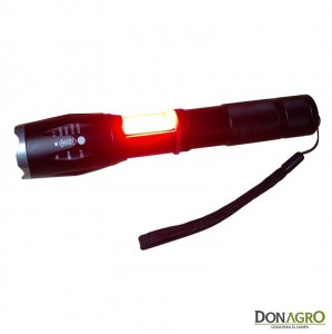 Linterna Tactica tipo Cree T6 LED con Baliza DAZA 