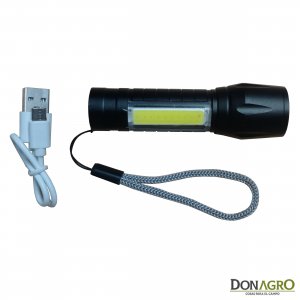 Linterna Tactica tipo Cree T6 LED con Baliza DAZA 