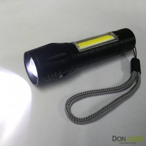 Linterna Tactica tipo Cree T6 LED con Baliza DAZA 