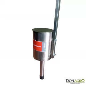 Muestreador de Suelos c/Tacho y pico conico Tornomar - 20cm 