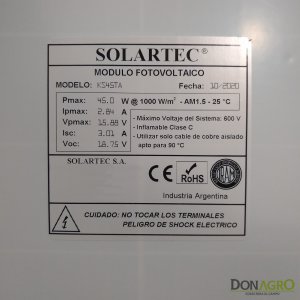 Panel Solar SOLARTEC KS 45