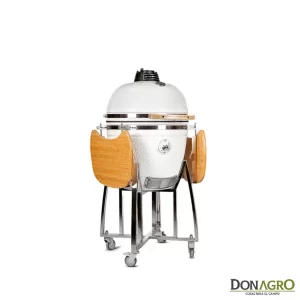 Parrilla Horno Ceramica Kamado Criollo Blanco 21