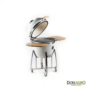 Parrilla Horno Ceramica Kamado Criollo Blanco 21