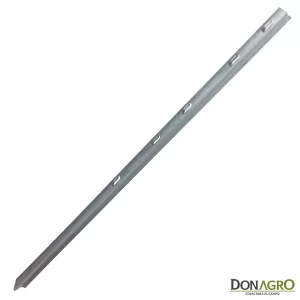 Poste Z Galvanizado Tec-Metal 1.30m con 2 Aisladores
