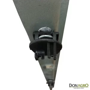 Poste Z Galvanizado Tec-Metal 1.30m