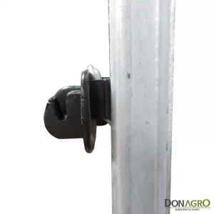 Poste Z Galvanizado Tec-Metal 1.50m con 2 Aisladores
