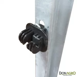 Poste Z Galvanizado Tec-Metal 1.75m con 2 Aisladores