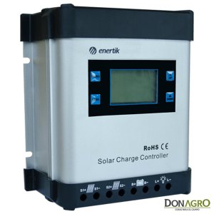 Regulador de Voltaje carga solar 80A 24v / 48v Enertik ENS-80-24/48