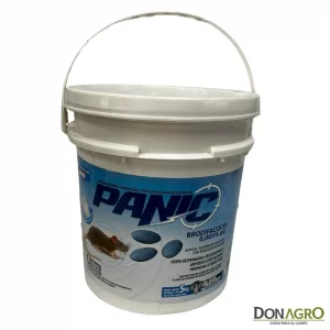 Rodenticida Balde x 5Kgrs PANIC Cebo en Bloques 