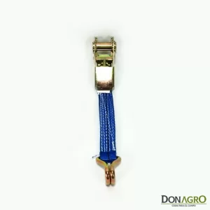 Suncho con Crique (traca traka) de 25mm x 4m con garfio 1000kg