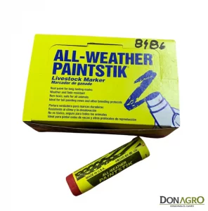 Tiza Barra Paintstik Roja x 12 Unidades