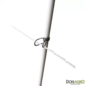 Varilla de Fibra de Vidrio 1.20m x 12mm c/1 clip (MAS CUERPO)