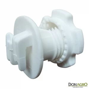 Varilla Hierro 10mm c/2 Aisladores