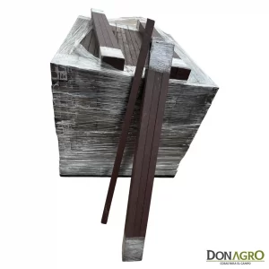 Varillon Plastico para corral 4.5x4.5cm 1.40mts