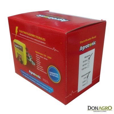 Boyero Electrificador 12v Agrotronic 1.10j 30km