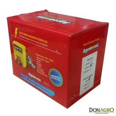 Boyero Electrificador 12v Agrotronic 1.80j 60km