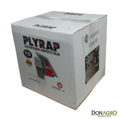 Boyero Electrificador Solar con Bateria Plyrap 3.9j 75km