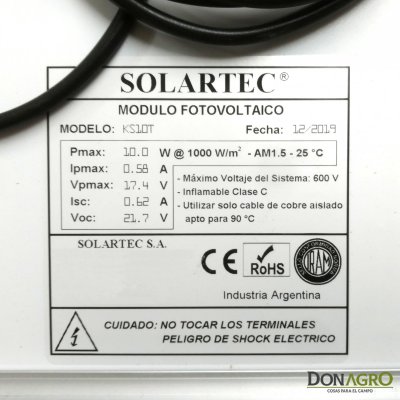 Boyero Electrificador Solar Plyrap SOLARTEC 0.5j 10km