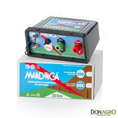 Electrificador Mandinga 12v 20Km 0.35j