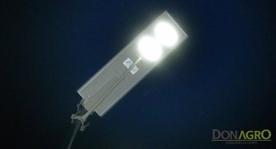 Farola luminaria solar LED 20w autonoma