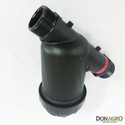 Filtro malla con valvula 2"