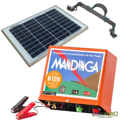 Kit Boyero Electrificador Solar Mandinga ENERTIK 40Km 1.3j